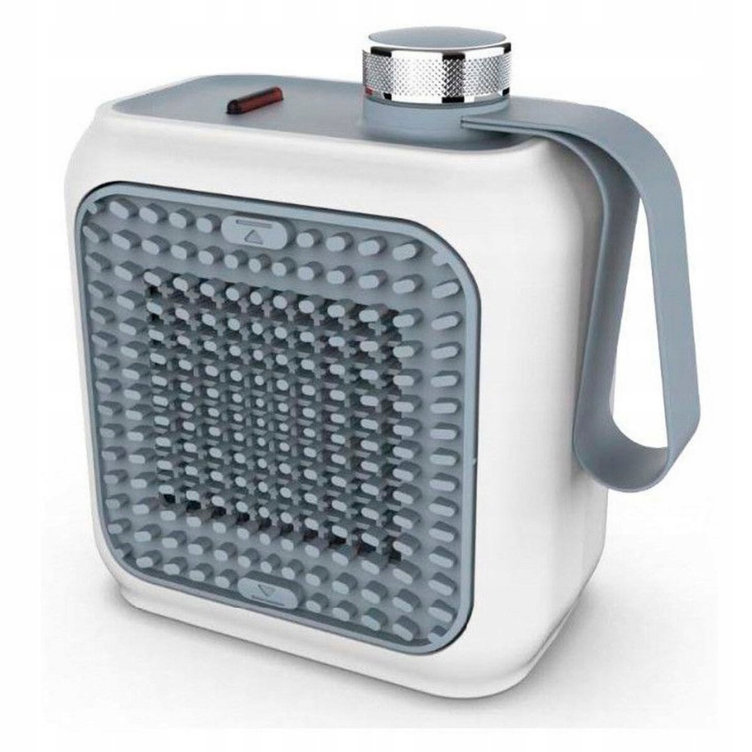 DeLonghi HFX10B03.LB Termowentylator 360 W Czarny 2 Poziomy Grzania