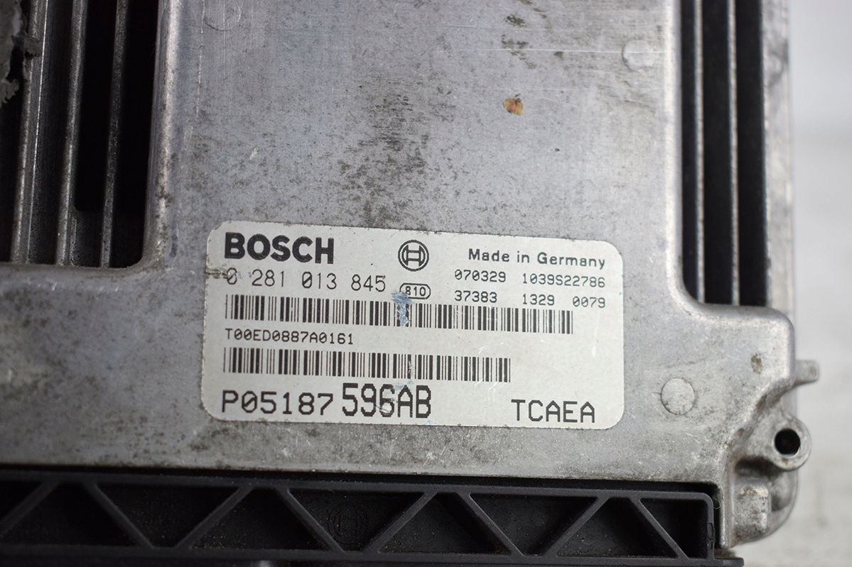 Computer Bedienteil JEEP PATRIOT 0281013845