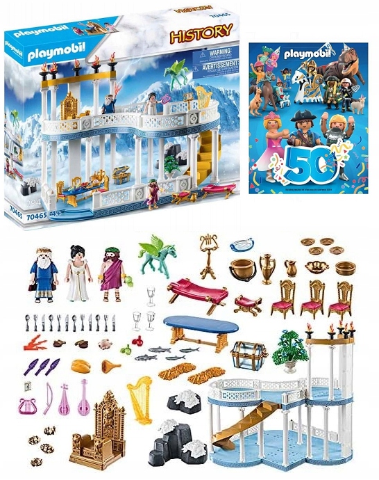 Playmobil 70465 History Pałac Bogów Na Olimpie