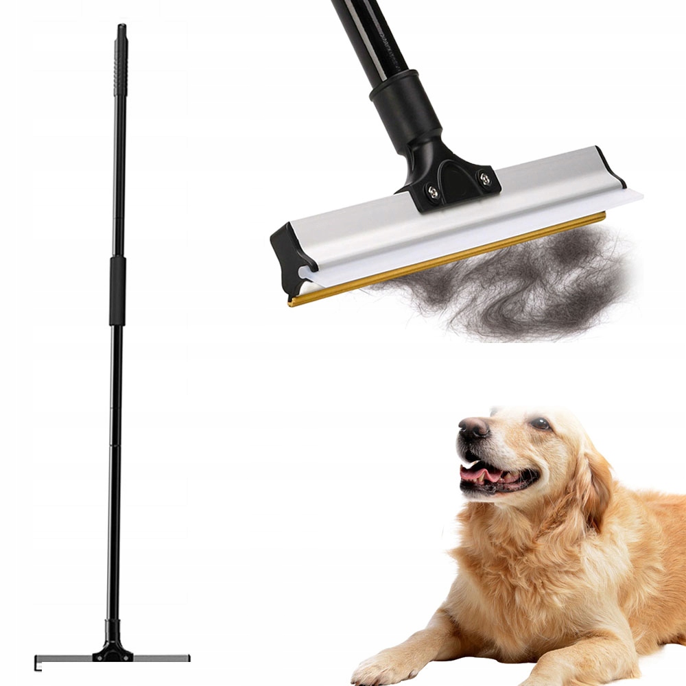 Teleskopický Oboustranný Kartáč Na Zvířecí Chlupy S Rukavicí Je Součástí Balení