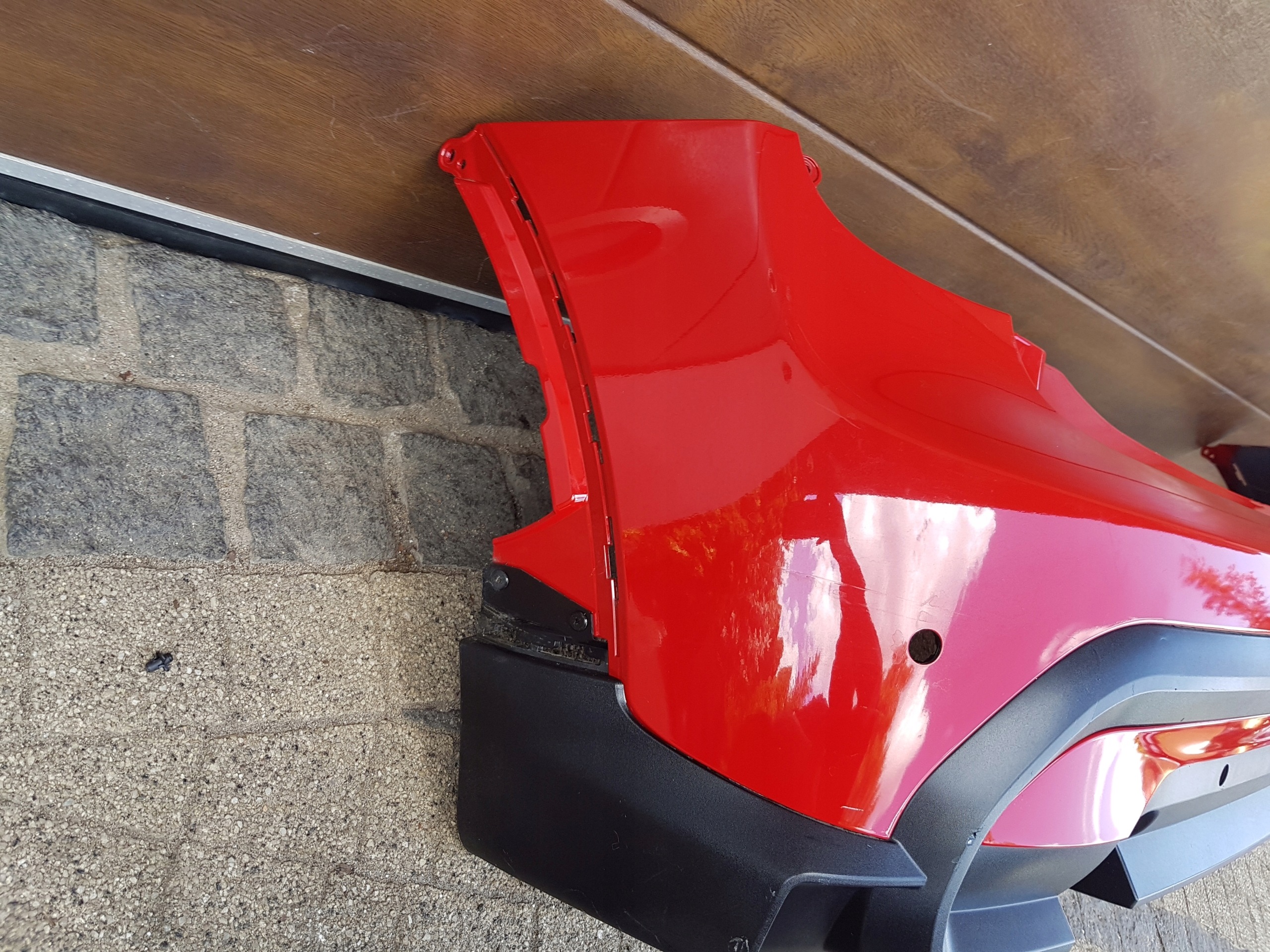 bumper rear MINI COOPER F55 LCI