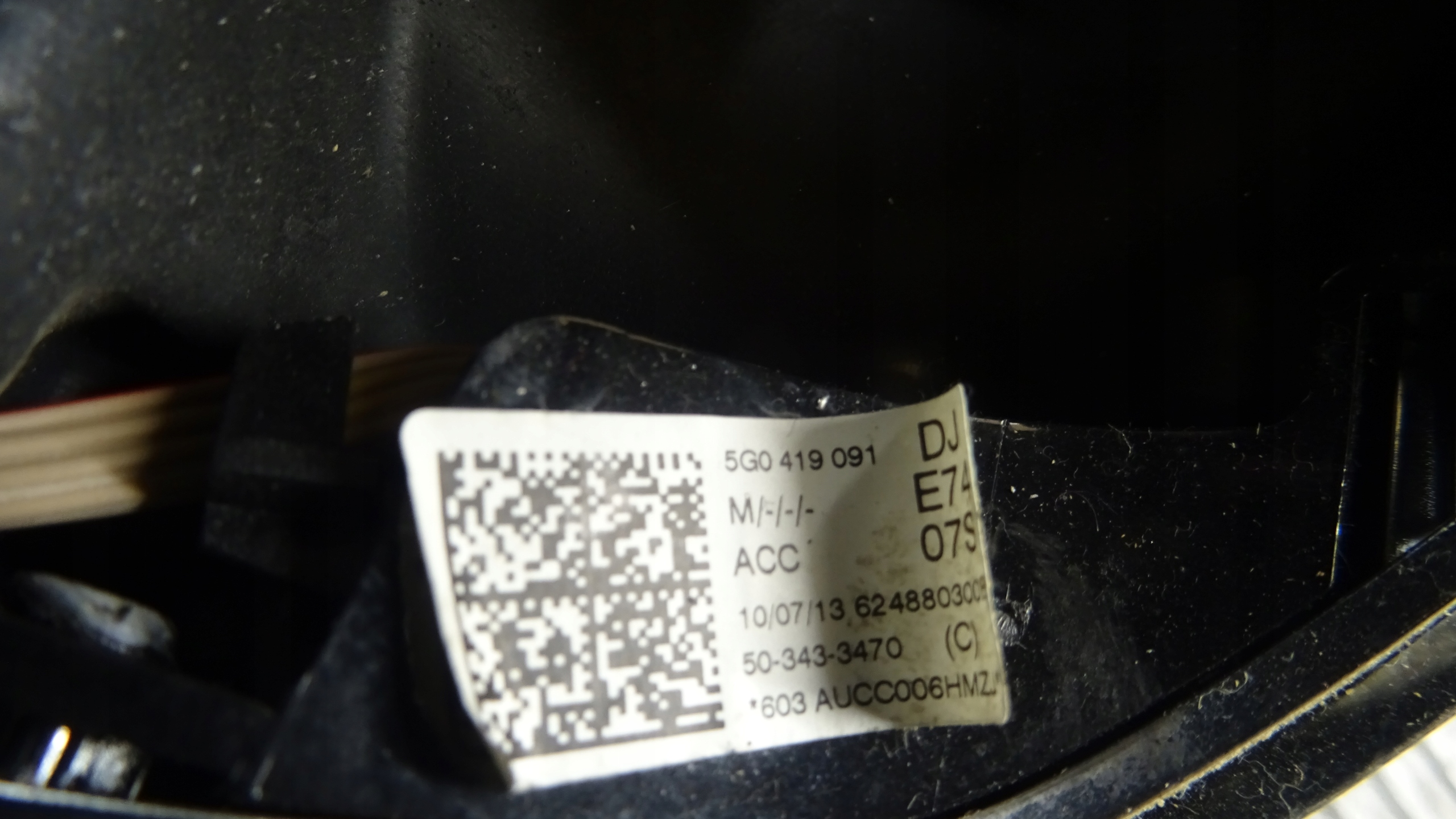 Volant Volkswagen OE 5G0419091