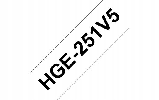 HGE-251, biela čierna, 24 mm