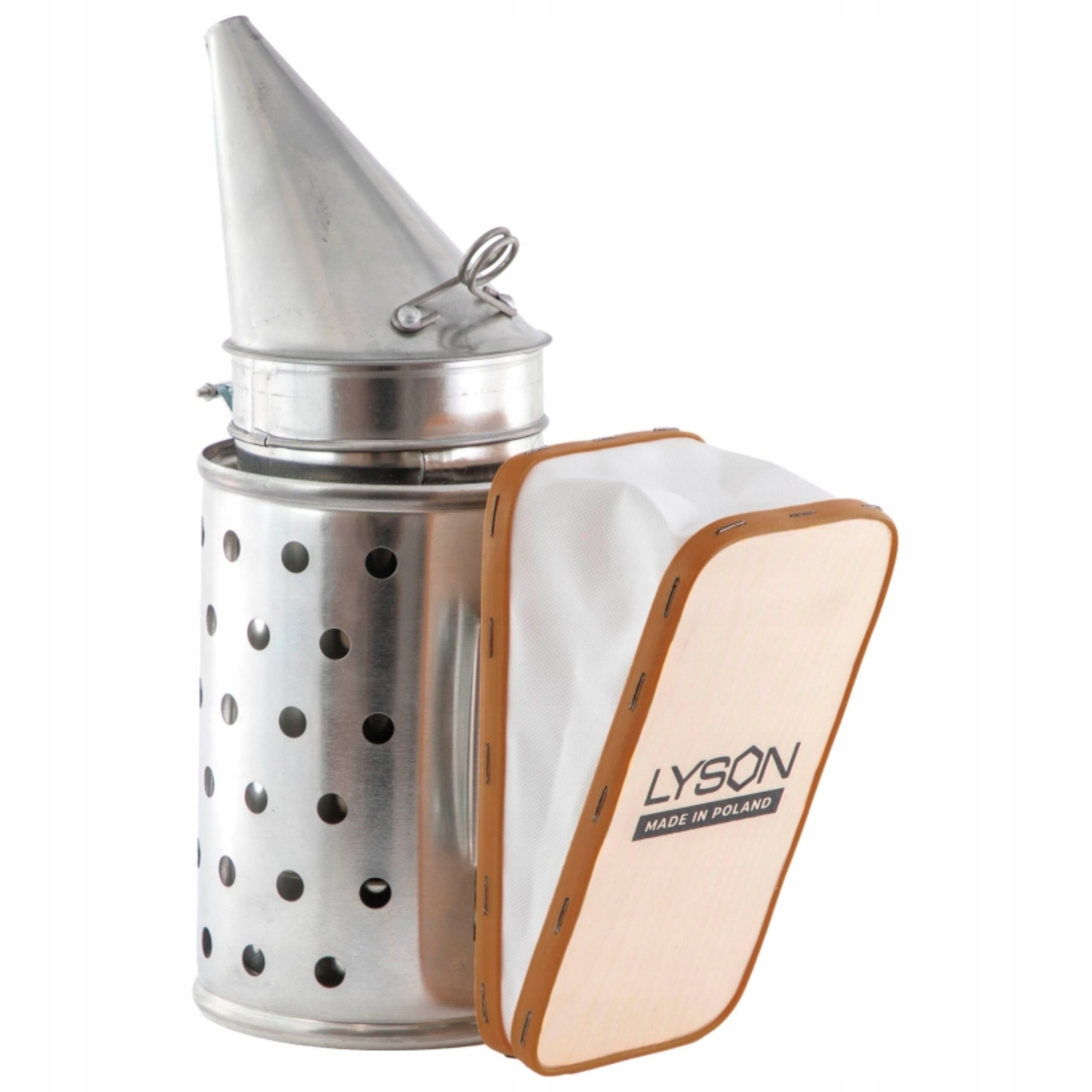Podkurzacz ocynkowany z chłodnicą Duży mieszek Premium solidny 31 cm