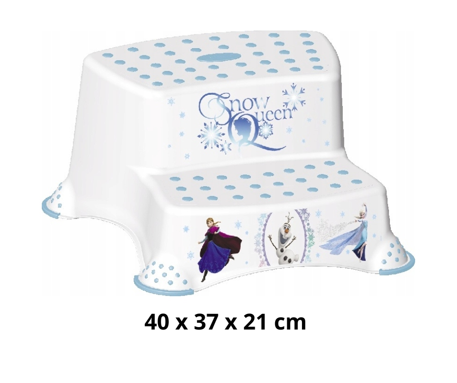 PODEST DWUSTOPIOWY ANTYPOŚLIZGOWY KRAINA LODU FROZEN KEEPER IGOR BIAŁY Stan opakowania oryginalne