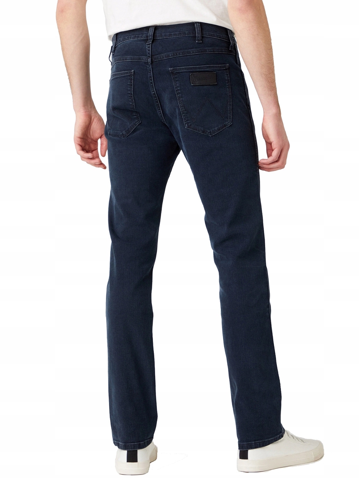 Pánské jednoduché džíny Wrangler Greensboro Iron Blue W15QLT35X 31/30