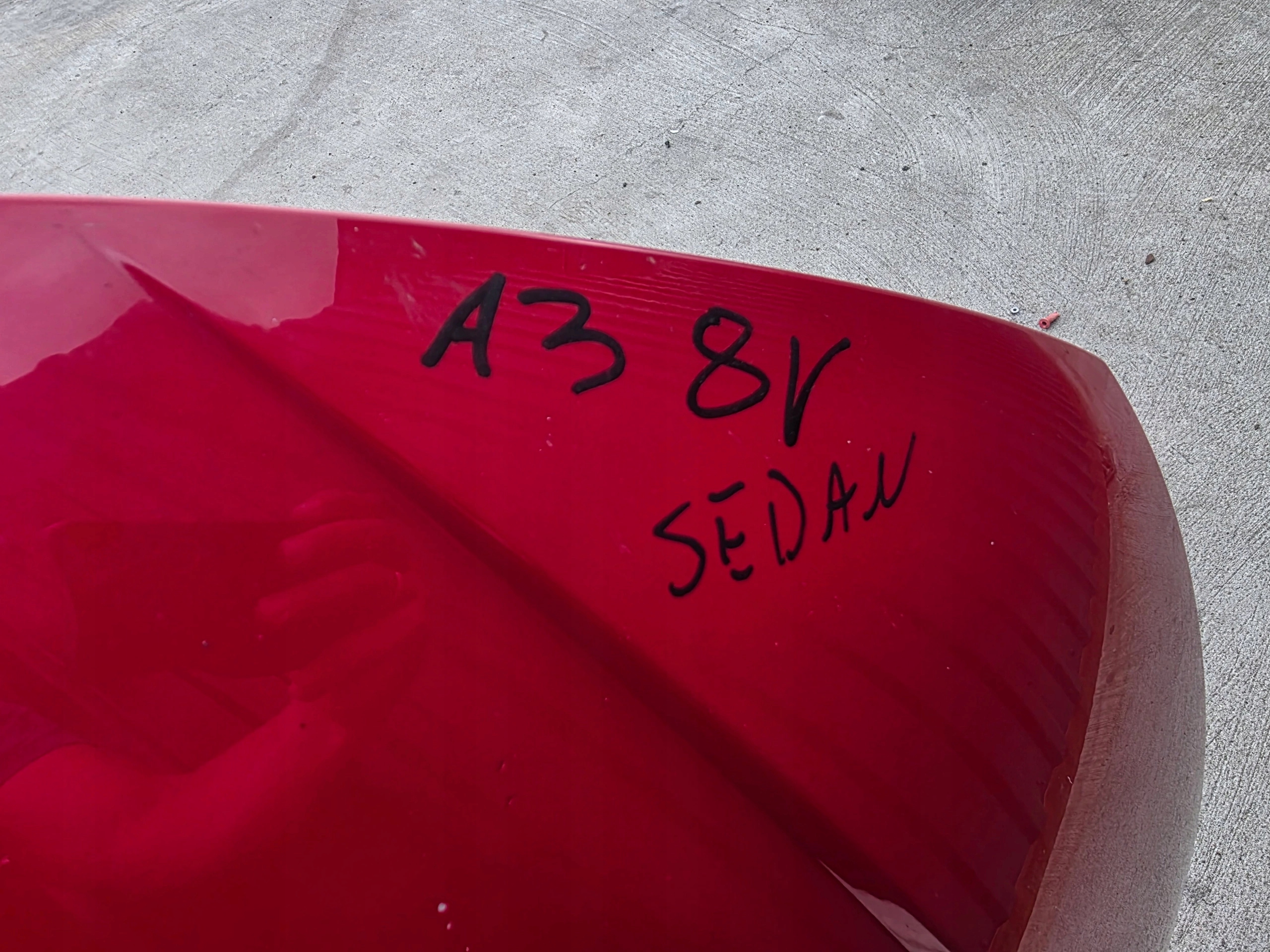 Capot AUDI A3 8V 8V5 *** Berline *** LY3U 2012-2018