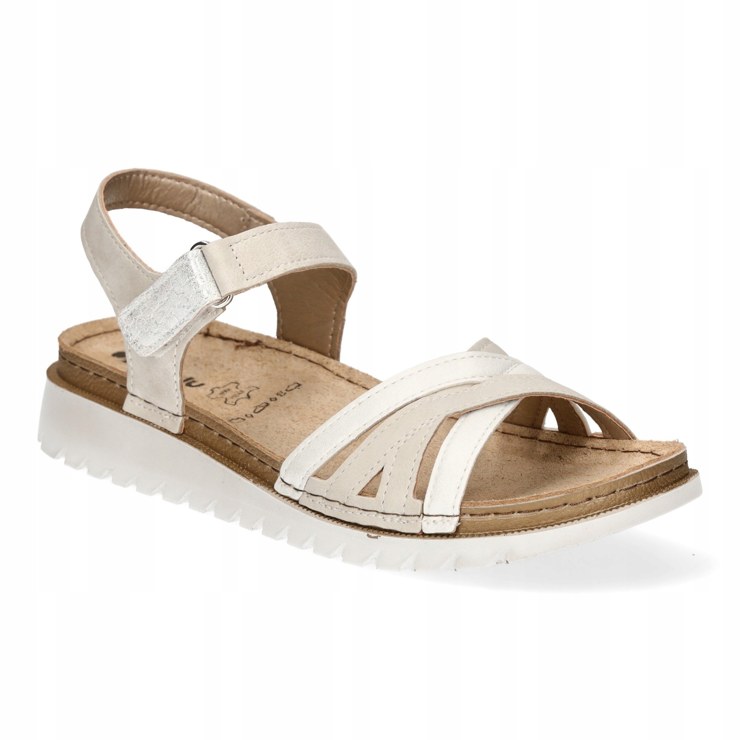 SANDAŁY DAMSKIE ELEGANCKIE WYGODNE KOMFORTOWE INBLU CN000041 r.38