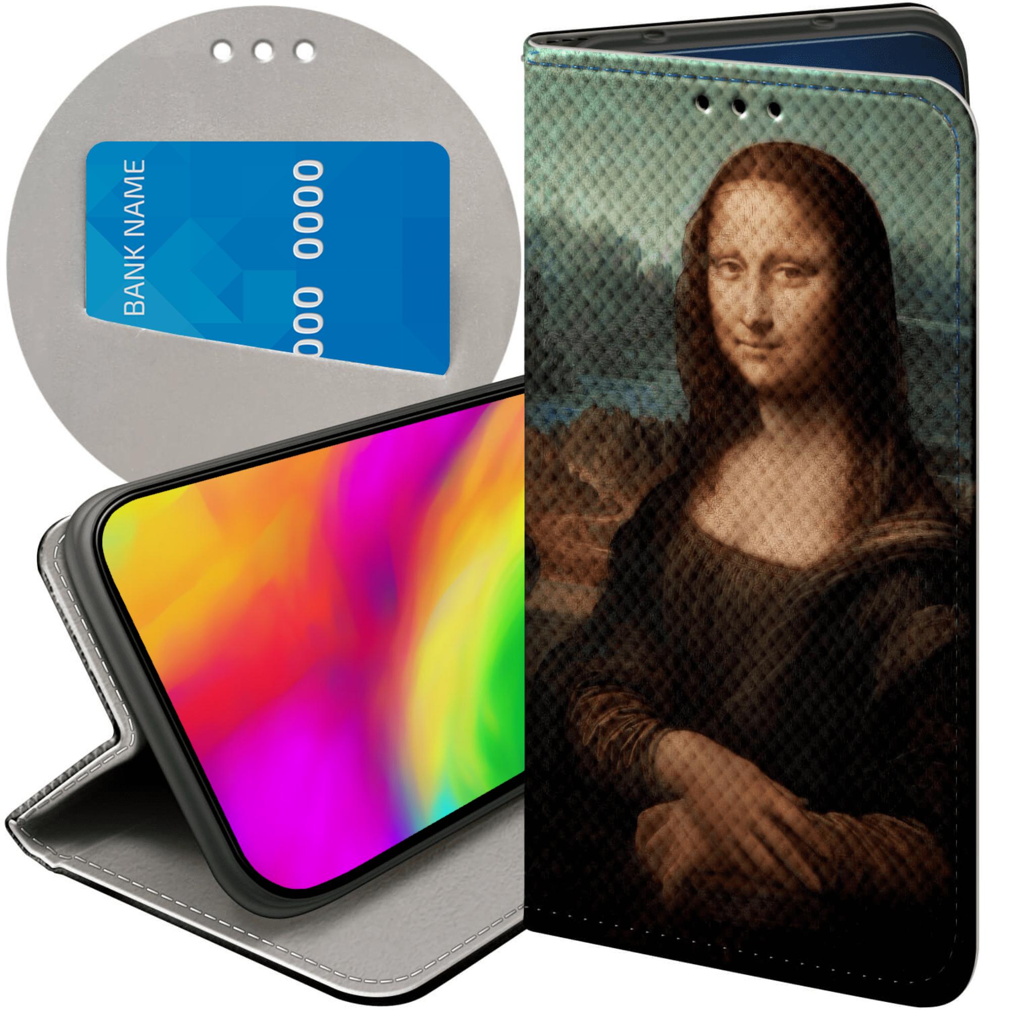 Etui Do Xiaomi Redmi Note 9T Leonardo Da Vinci Mona Łasiczka Futerał