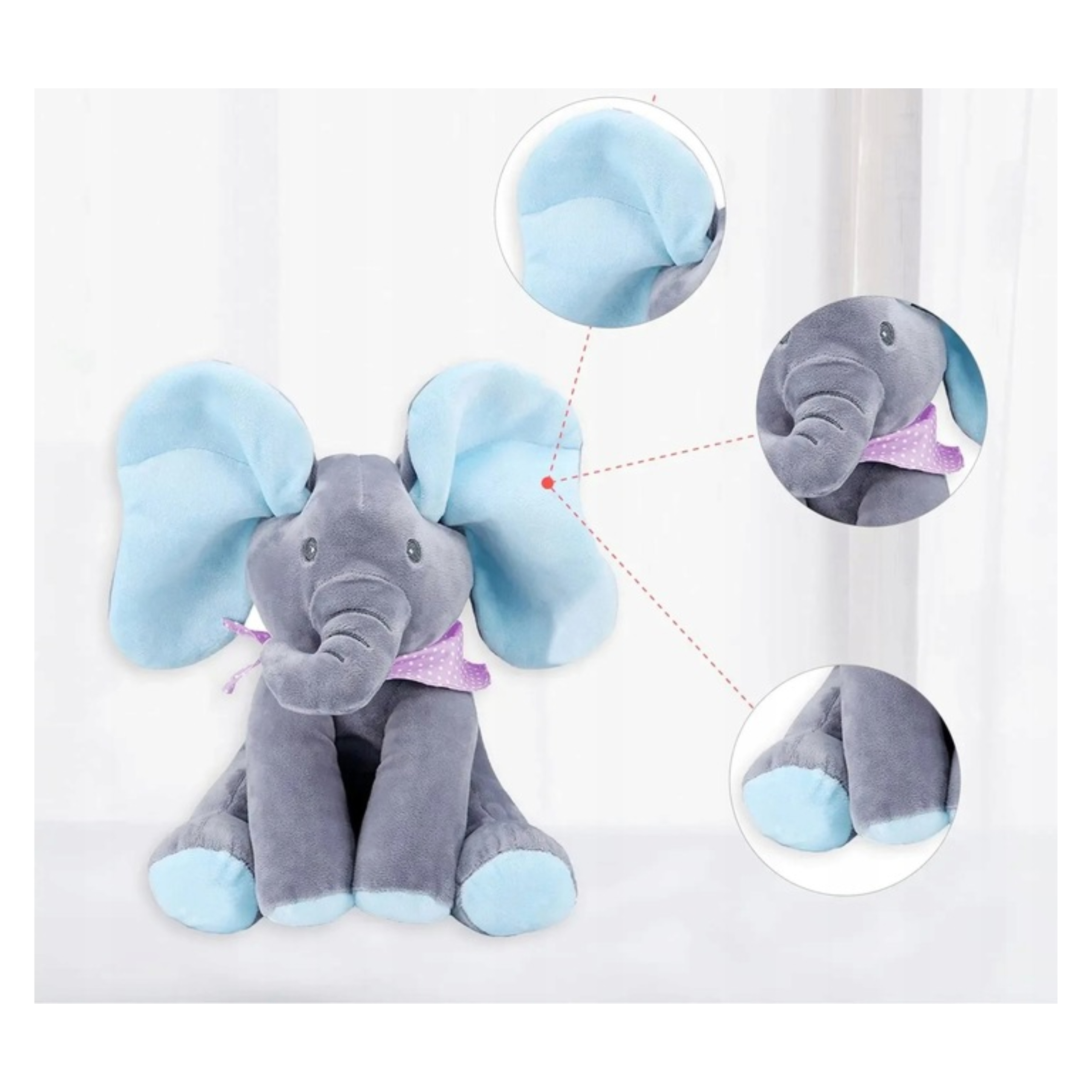 SŁONIK ŚPIEWAJĄCY MASKOTKA AKUKU INTERAKTYWNY SŁOŃ Kod producenta zxcvdsvcxc