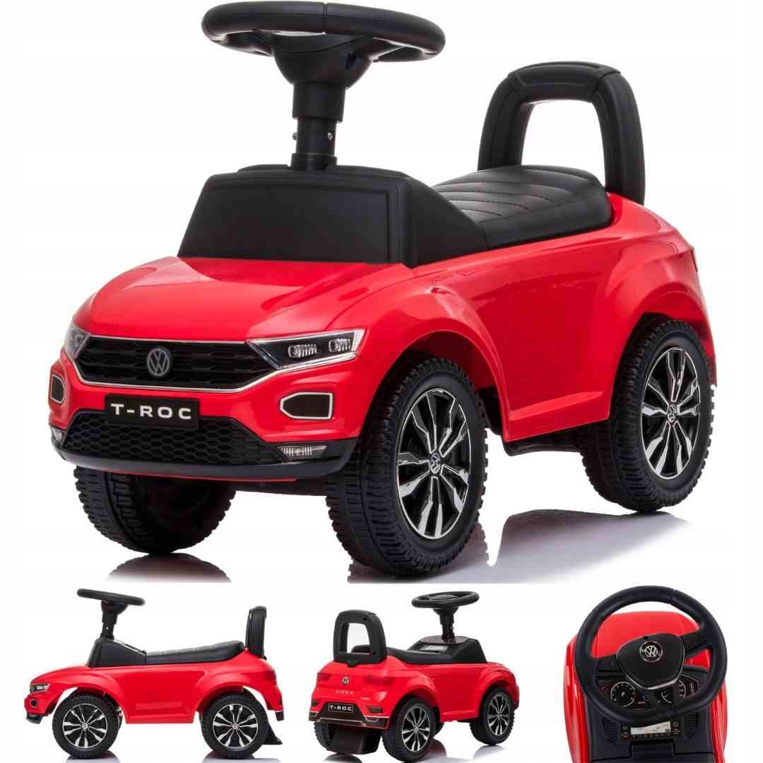 Jeździk pchacz chodzik Volkswagen T-Roc czerwony
