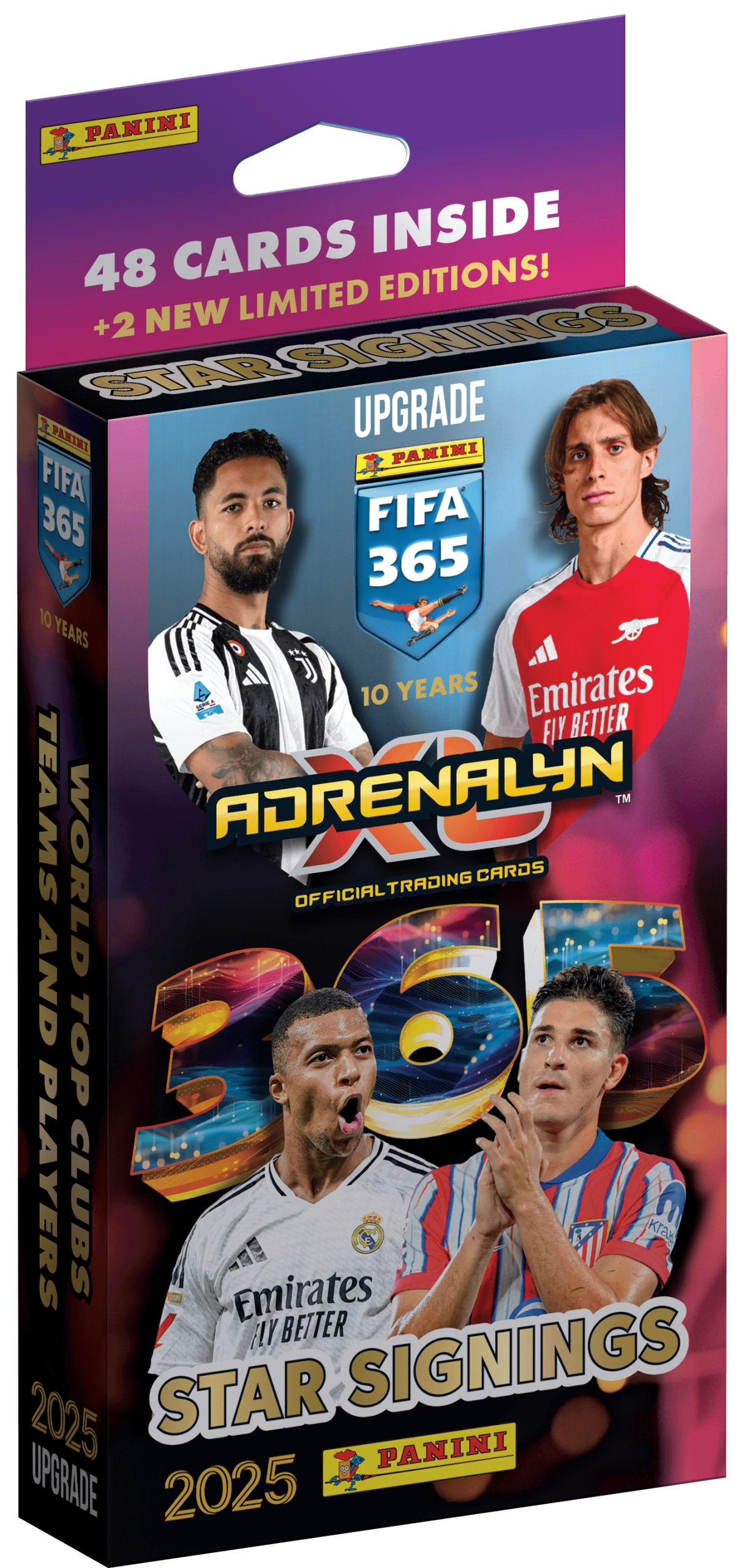 Panini Adrenalyn Fifa 365 2025 Star Signing 48 kart 2 karty Limited Edition