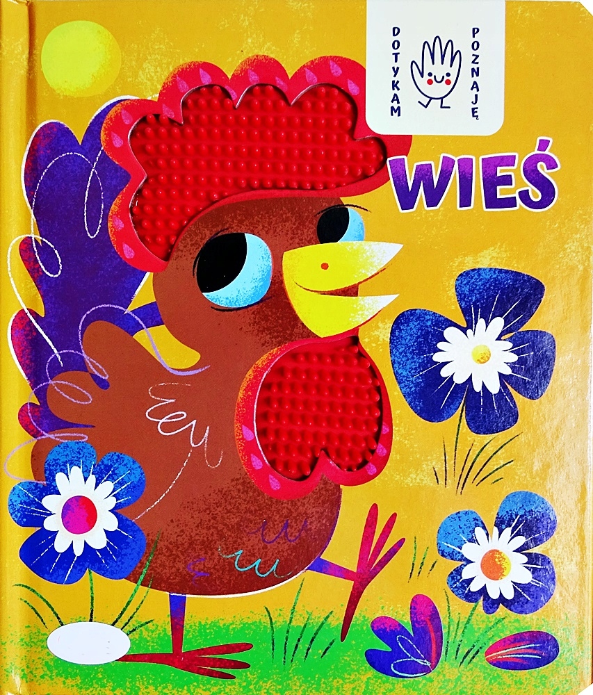 

Książeczka Książka Dotykowa Sensoryczna Wieś