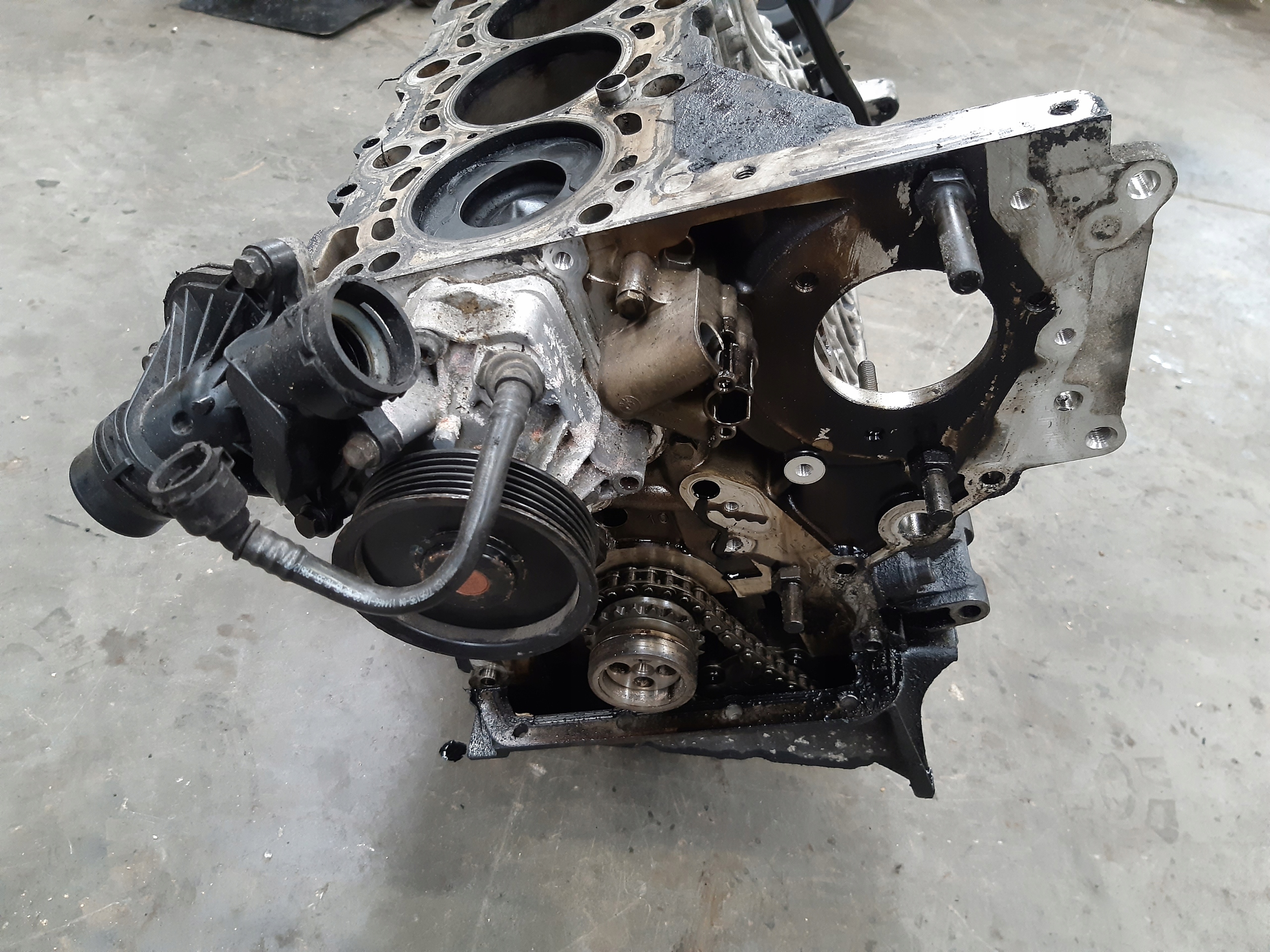 Blok Dol Motore kpl z Coppa olio 306D3 BMW X3 E83
