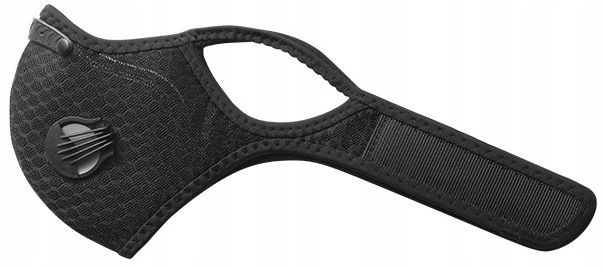 MASKA SPORTOWA ANTYSMOGOWA DO BIEGANIA Z FILTREM Model ROCK-MASK