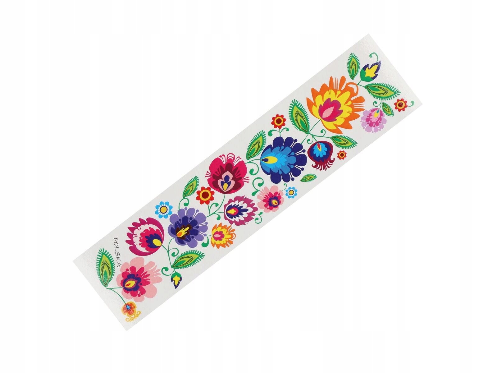 ZAKŁADKA DO KSIĄŻKI FOLK wycinanka łowicka Marka Inna