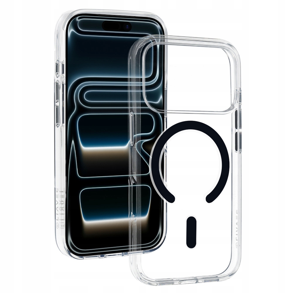 Liavec Pure Case pro iPhone 17 Pro Max, černý