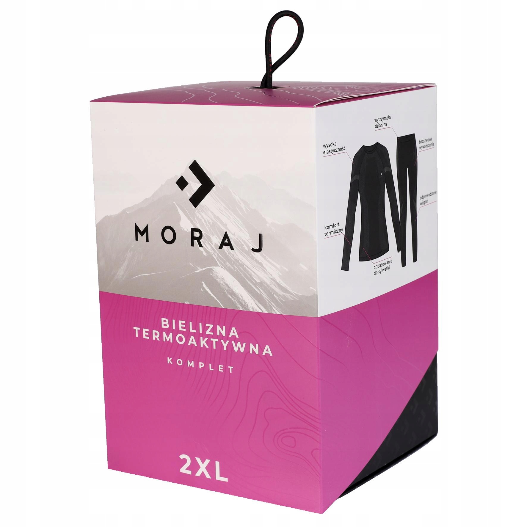 Damska bielizna termoaktywna komplet Moraj KDT6000-001 r XXL Mint Rozmiar XXL