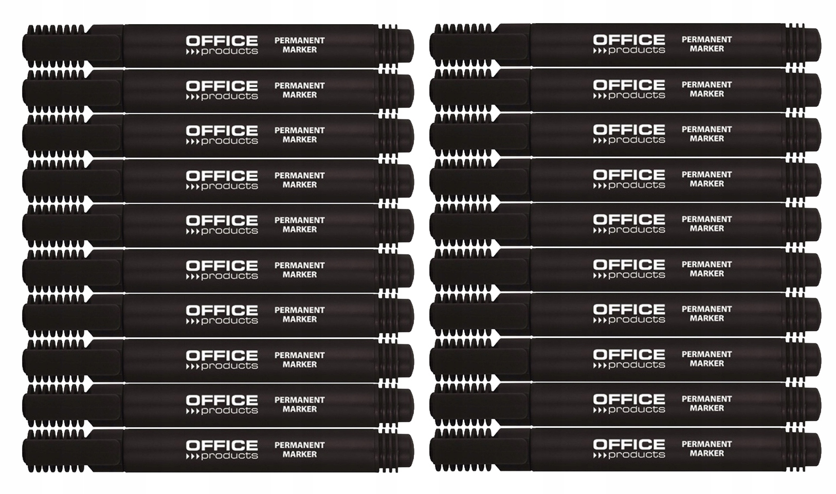 

Marker Permanentny Okrągły Czarny x 20 Sztuk