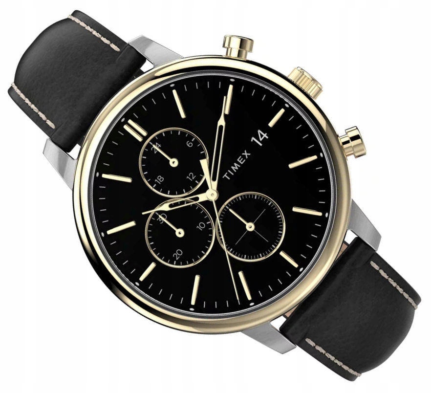 Pánské Klasické Hodinky Timex Chronograf TW2U39100