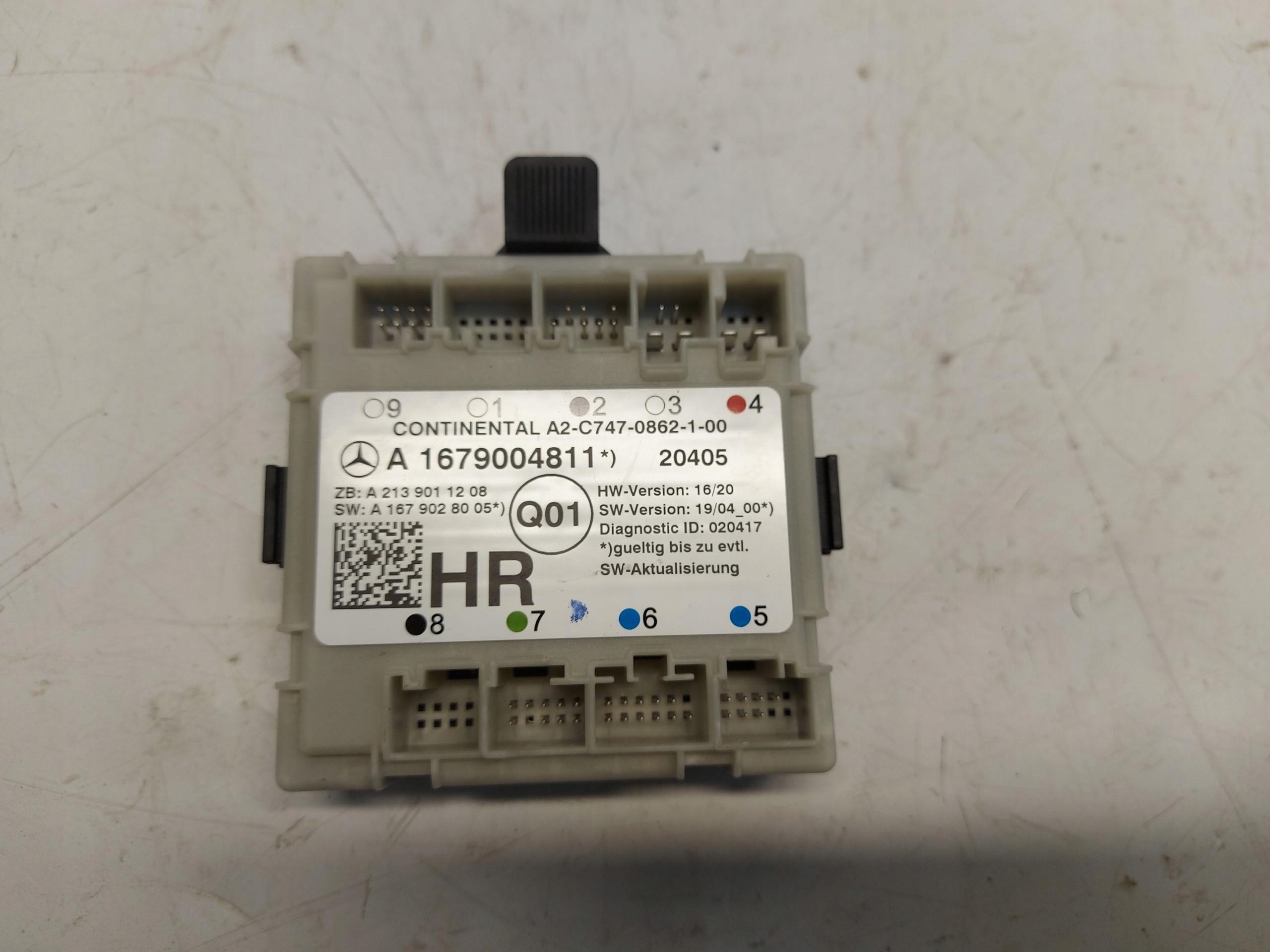 Mercedes EQC 400 W293 module control unit door left rear part A1679004811