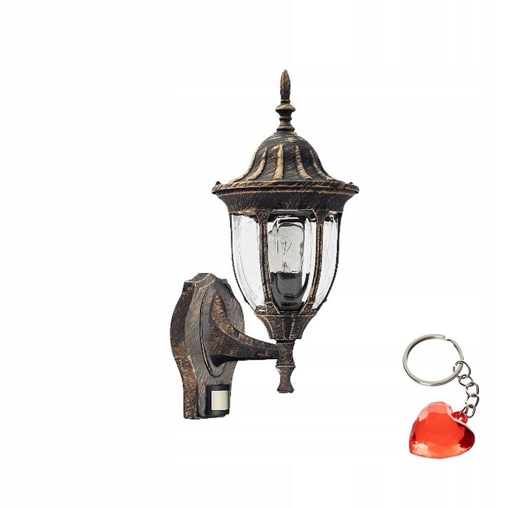 Venkovní nástěnné svítidlo s pohybovým senzorem IP43 E27 60W Milano 8370 Rabalux