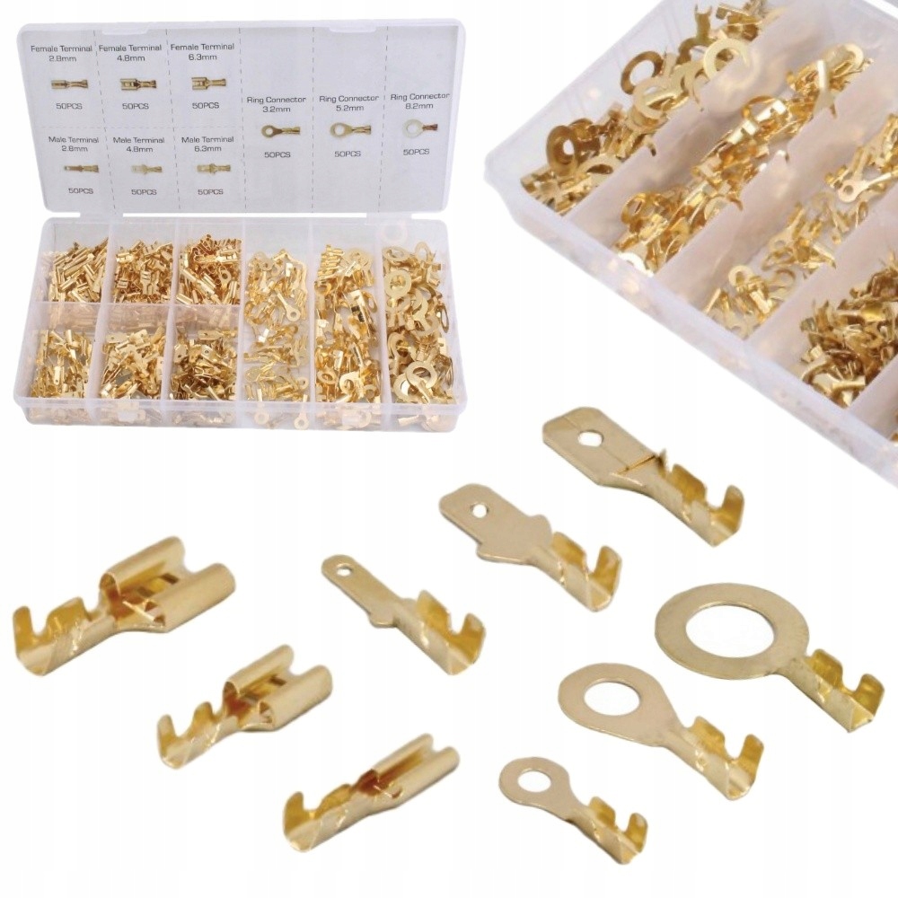 

Konektory elektryczne nieizolowane miedziane 450sz