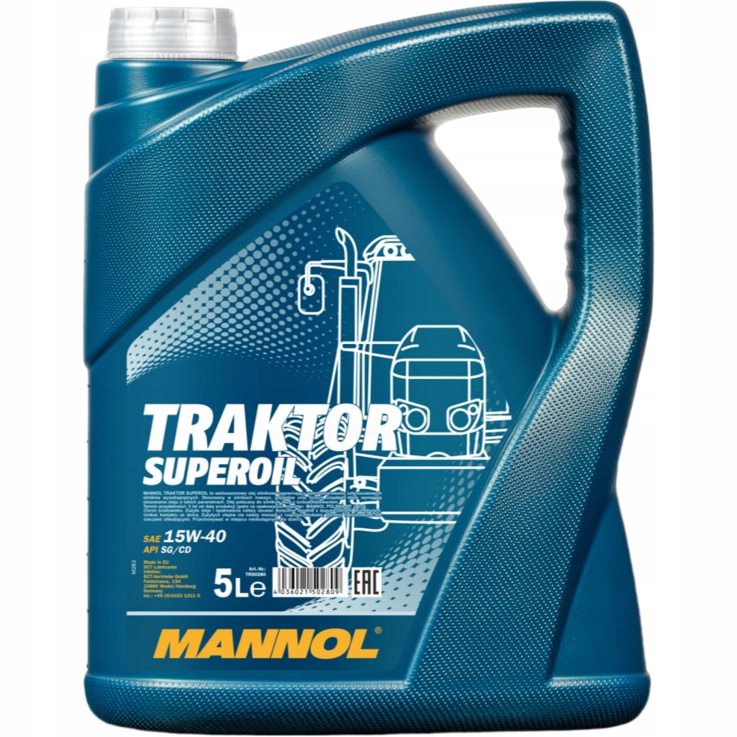 

Olej Silnikowy Mannol Traktor Superoil 15w40 5L
