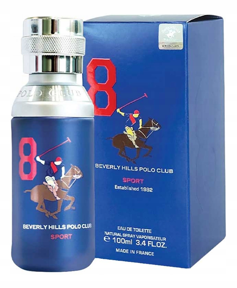 Beverly Hills Polo Club 8 Sport Toaletní voda pro muže 100 ml
