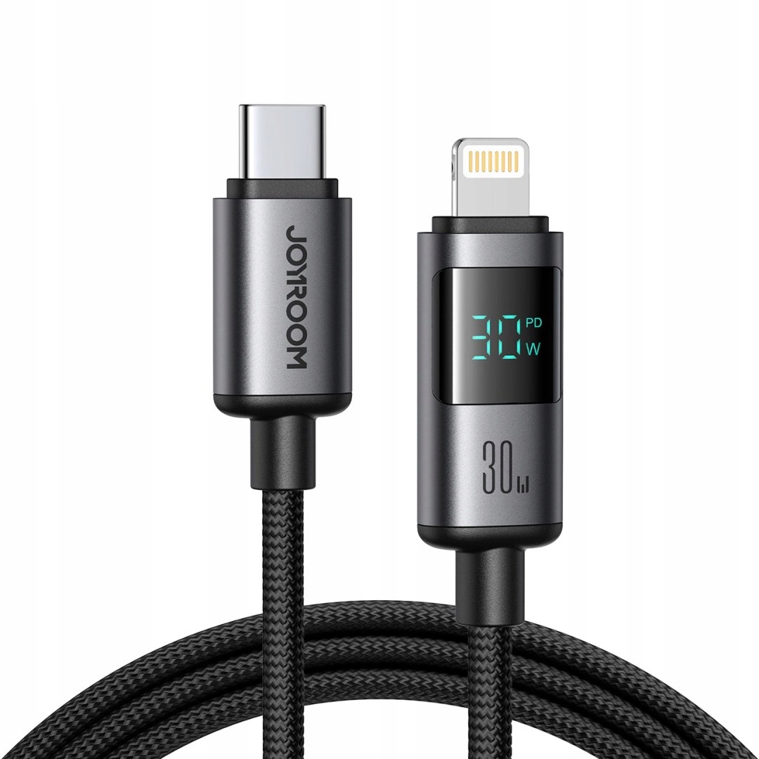 Kabel Joyroom S-A16 Pro Prism Series 30W Usb-c Lightning z wyświetlaczem