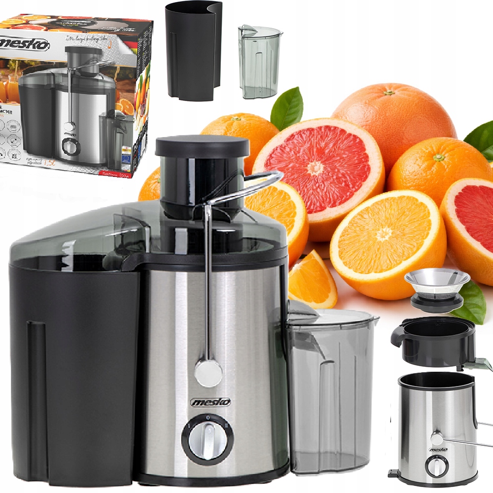 Odšťavňovač na ovoce zeleniny Mesko Ms 4126 Černý