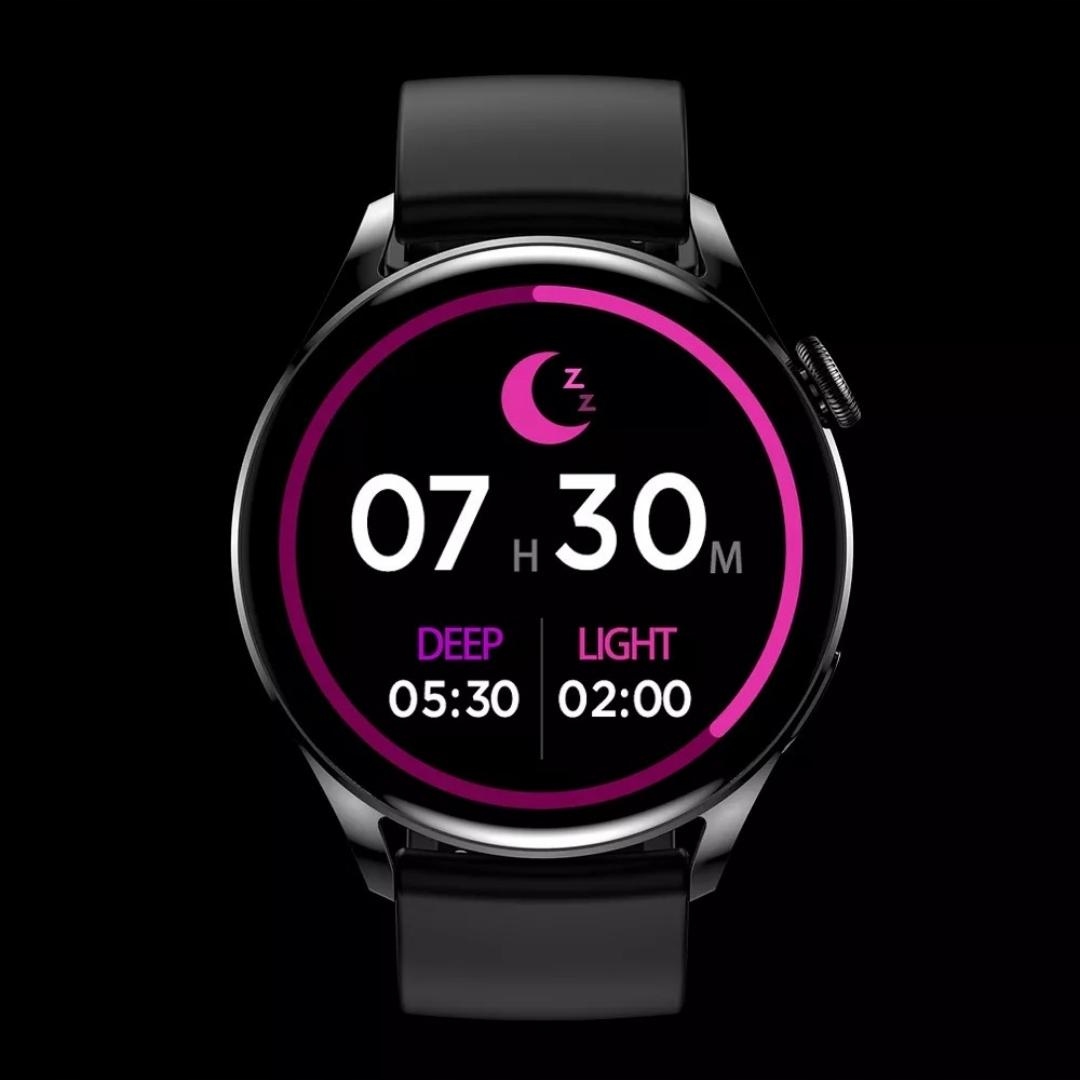 SMARTWATCH ZEGAREK ROZMOWY EKG 2 PASKI + GRATISY Kształt koperty okrągła