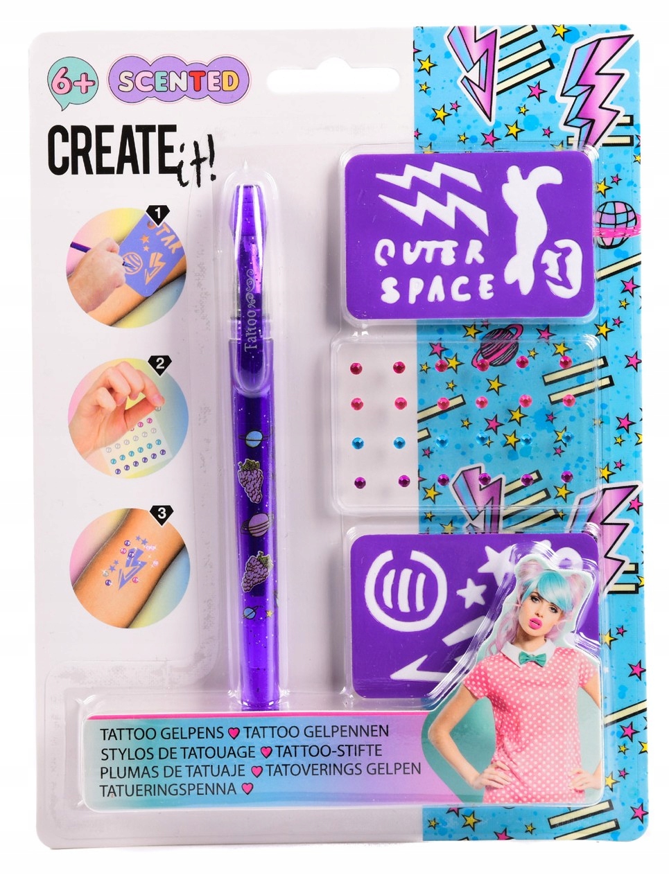 

Create It Pisak Do Robienia Tatuaży szablon kryszt