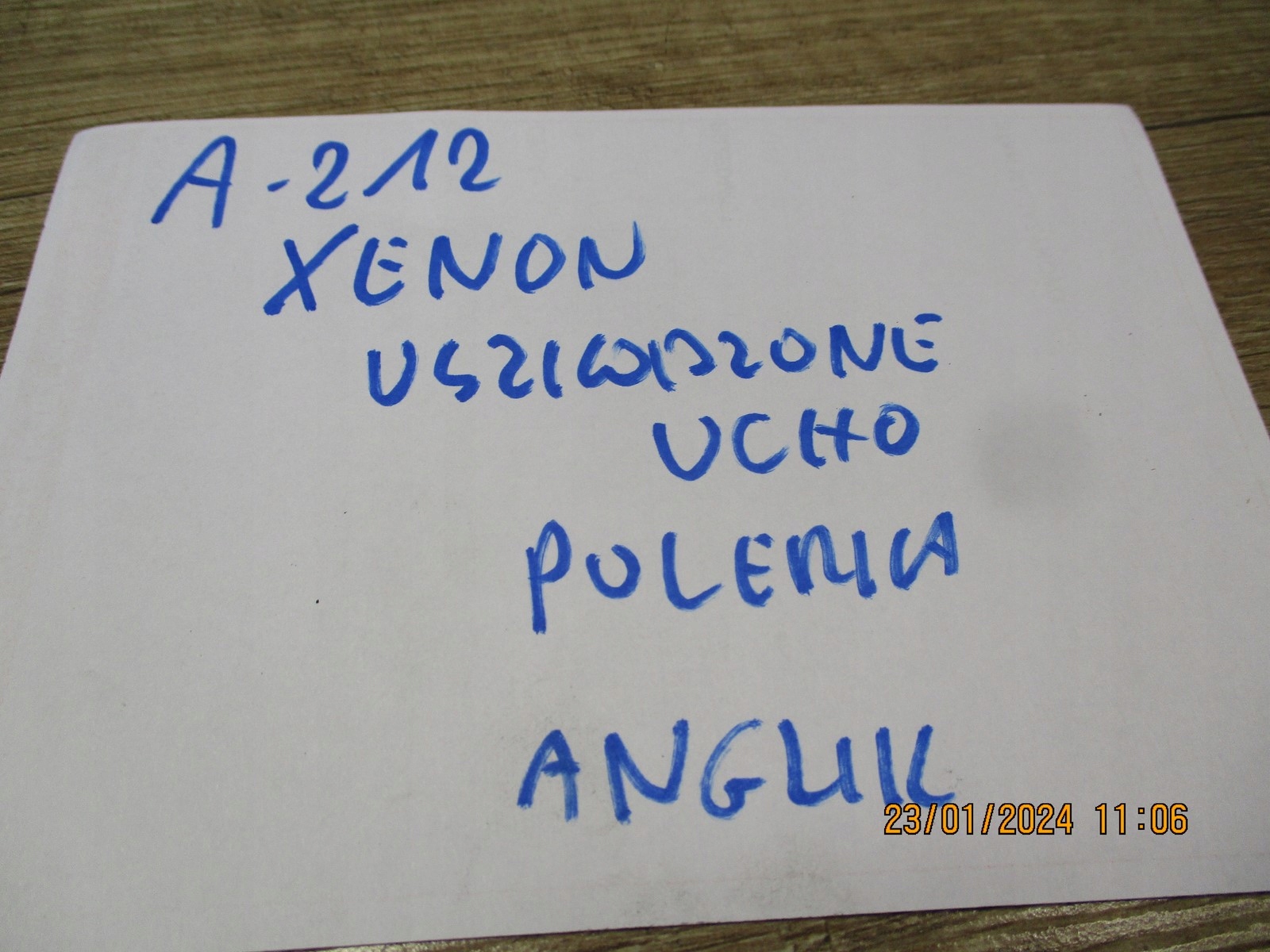 light left Mercedes E klasa 212 A2128201959 ANGLIK
