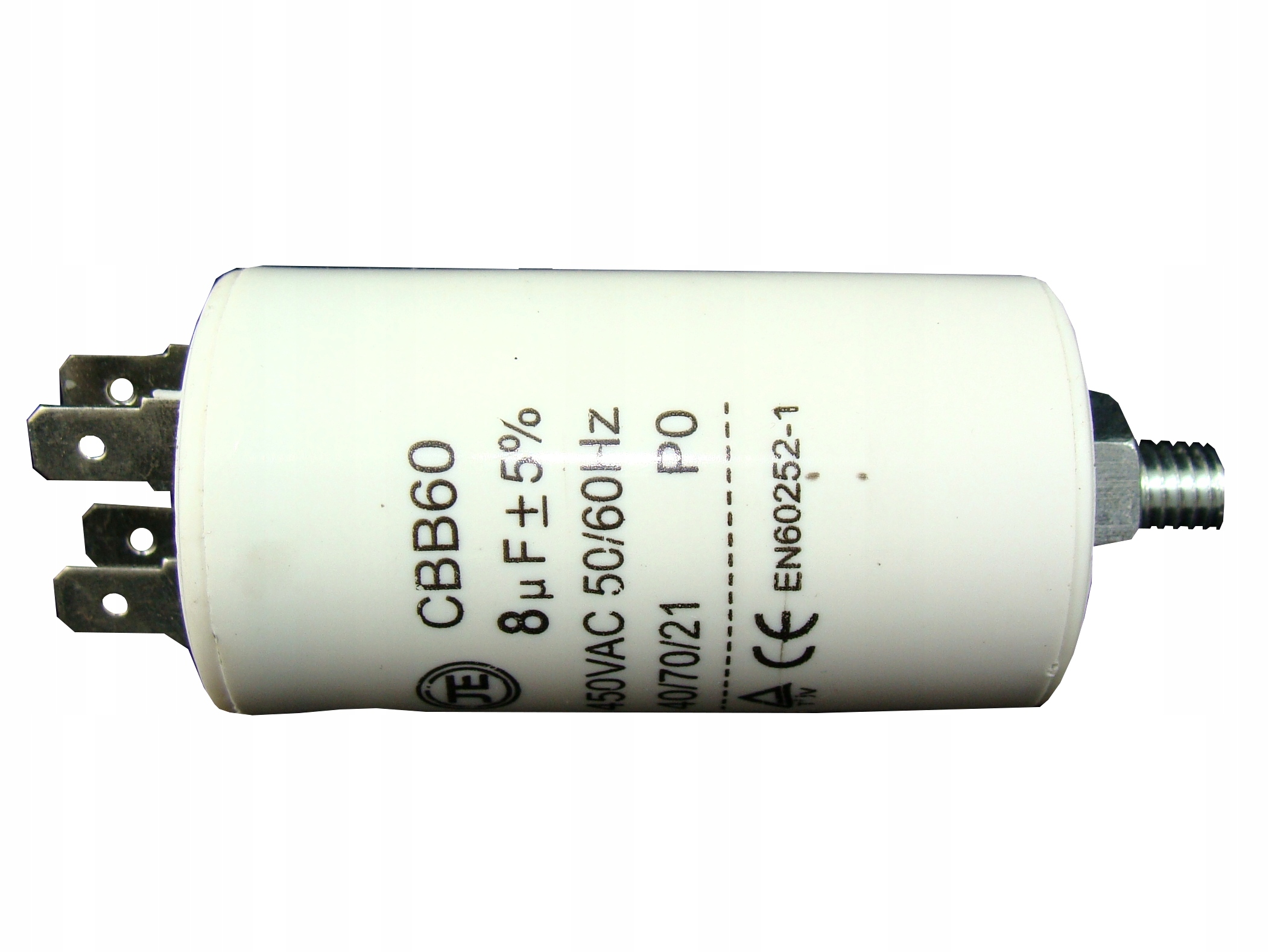 Kondensator rozruchowy do silnika 8uF 450V AC