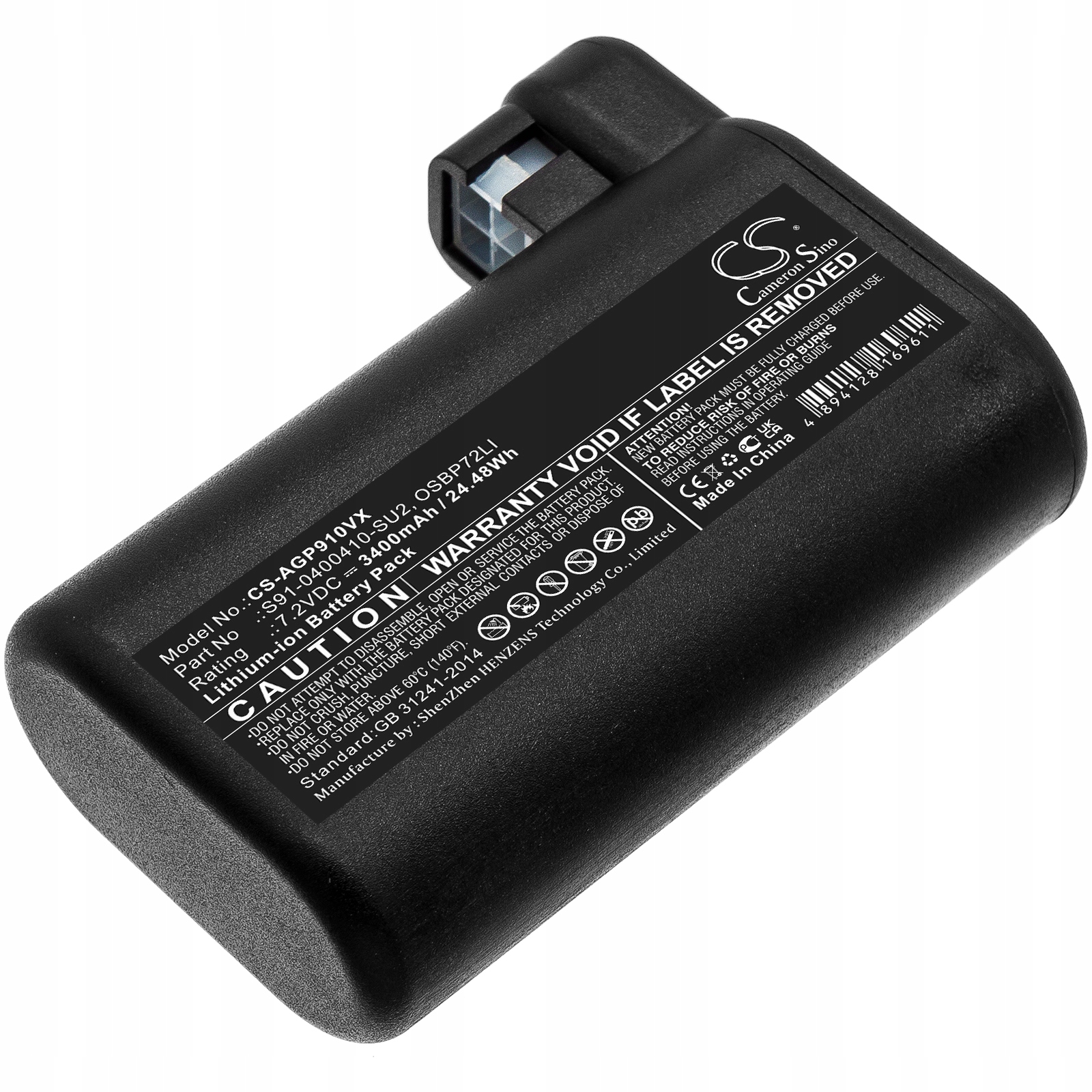 Baterie Aeg Electrolux RX9 RX8 Pure i9 i9.2 PI91 PI92 PI81 S91-0400410 3400