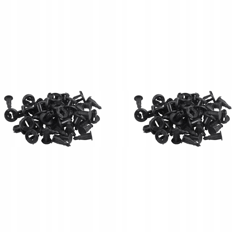 694425969611627772 - 50 Pcs Plastic Push In Car Bumper Fender Door Rive