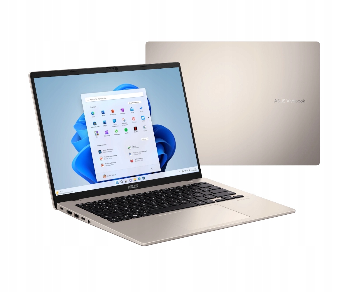 Laptop Asus VivoBook 14 M1407GA 14 " Amd Ryzen 7 16 Gb 512 Gb złoty