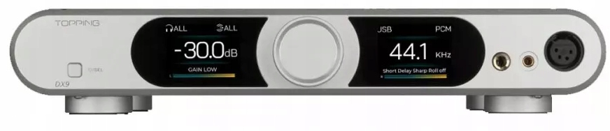 WZMACNIACZ SŁUCHAWKOWY STACJONARNY DAC/AMP BLUETOOTH 5.1 AKM AK4499EQ Marka Topping