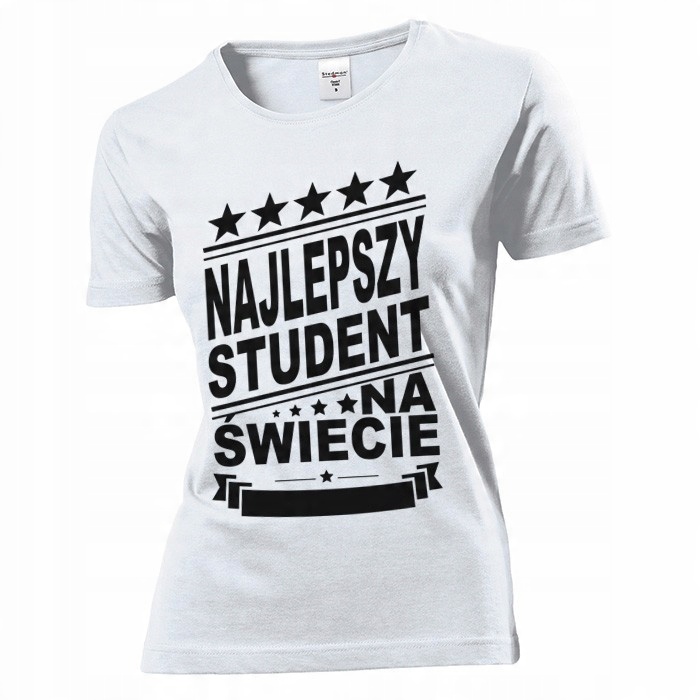 

Koszulka damska Najlepszy Student XL