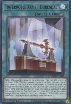 

Yu-Gi-Oh! Tcg: "Infernoble Arms Durendal" (amde)