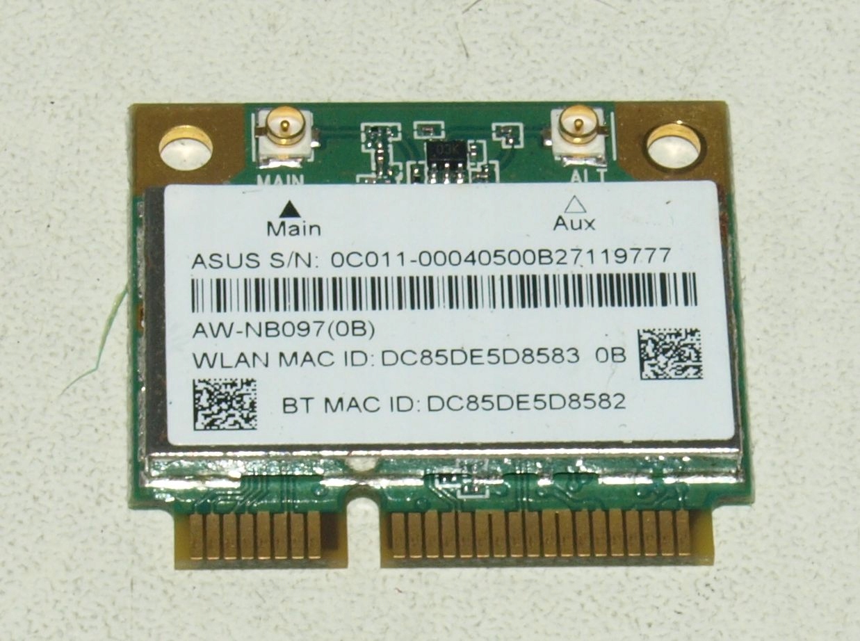 Karta WiFi Asus R500D R500 R500DE R500DR R500N Producent AzureWave