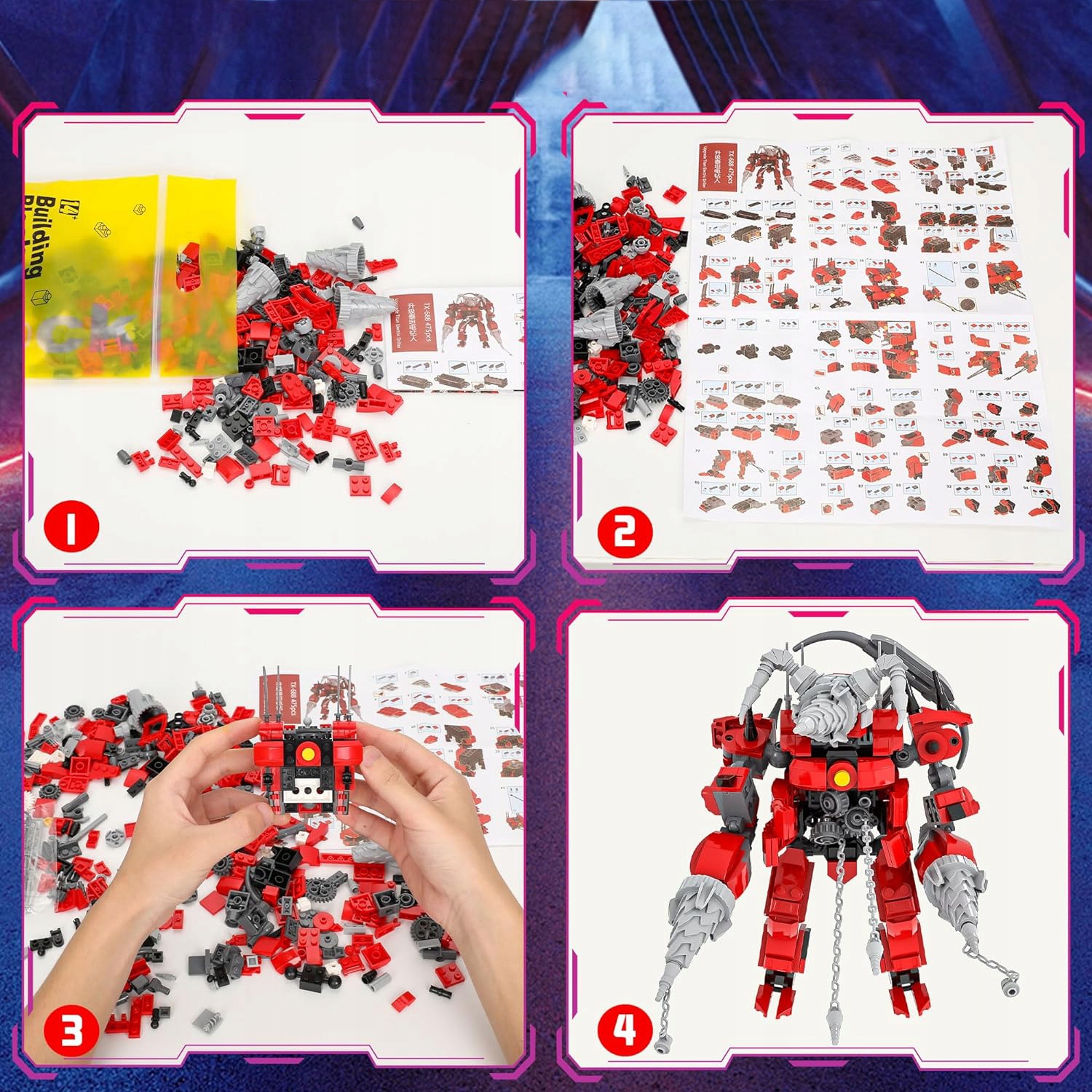 KLOCKI FIGURKA TOILET TITAN SERII SPEAKERMAN PREZENTY DLA DZIECI Płeć unisex