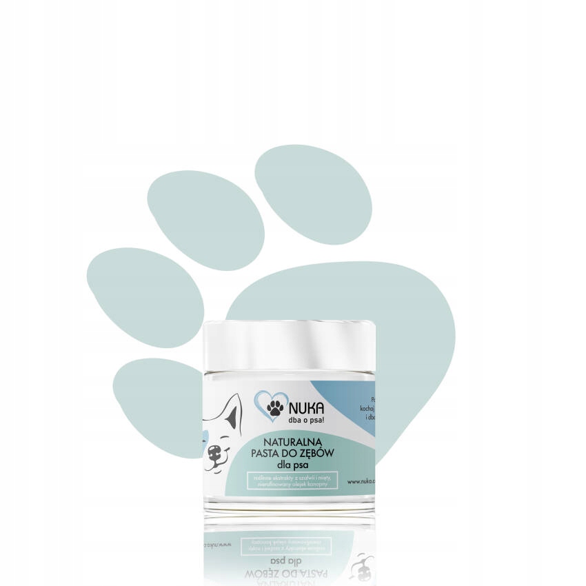 

Nuka pasta do zębów dla psa naturalna 60ml