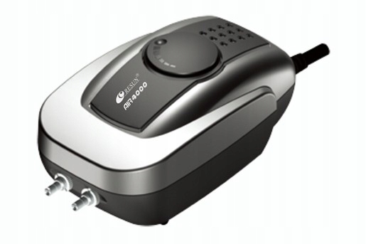 Regulovatelný Provzdušňovač Sada 4V 2X180 L/h Akvárium 50-300 L Váček