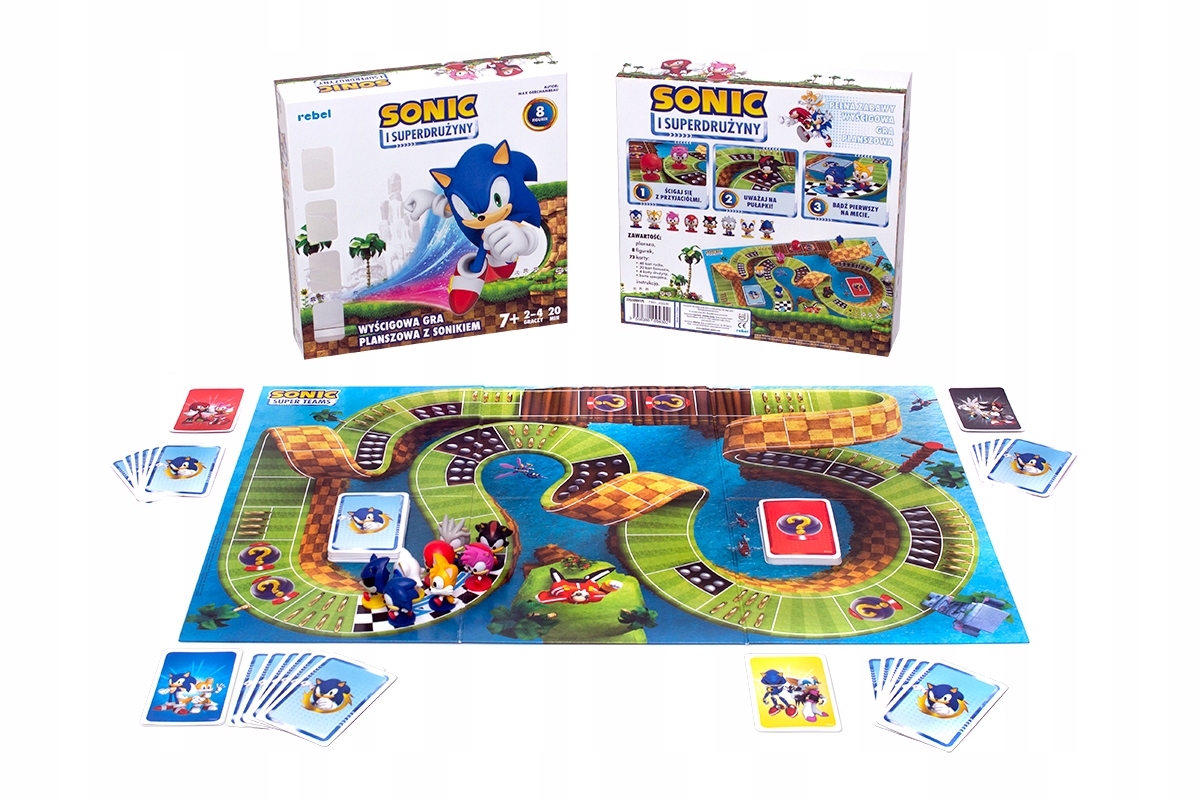 

Gra planszowa Rebel Sonic i Superdrużyny