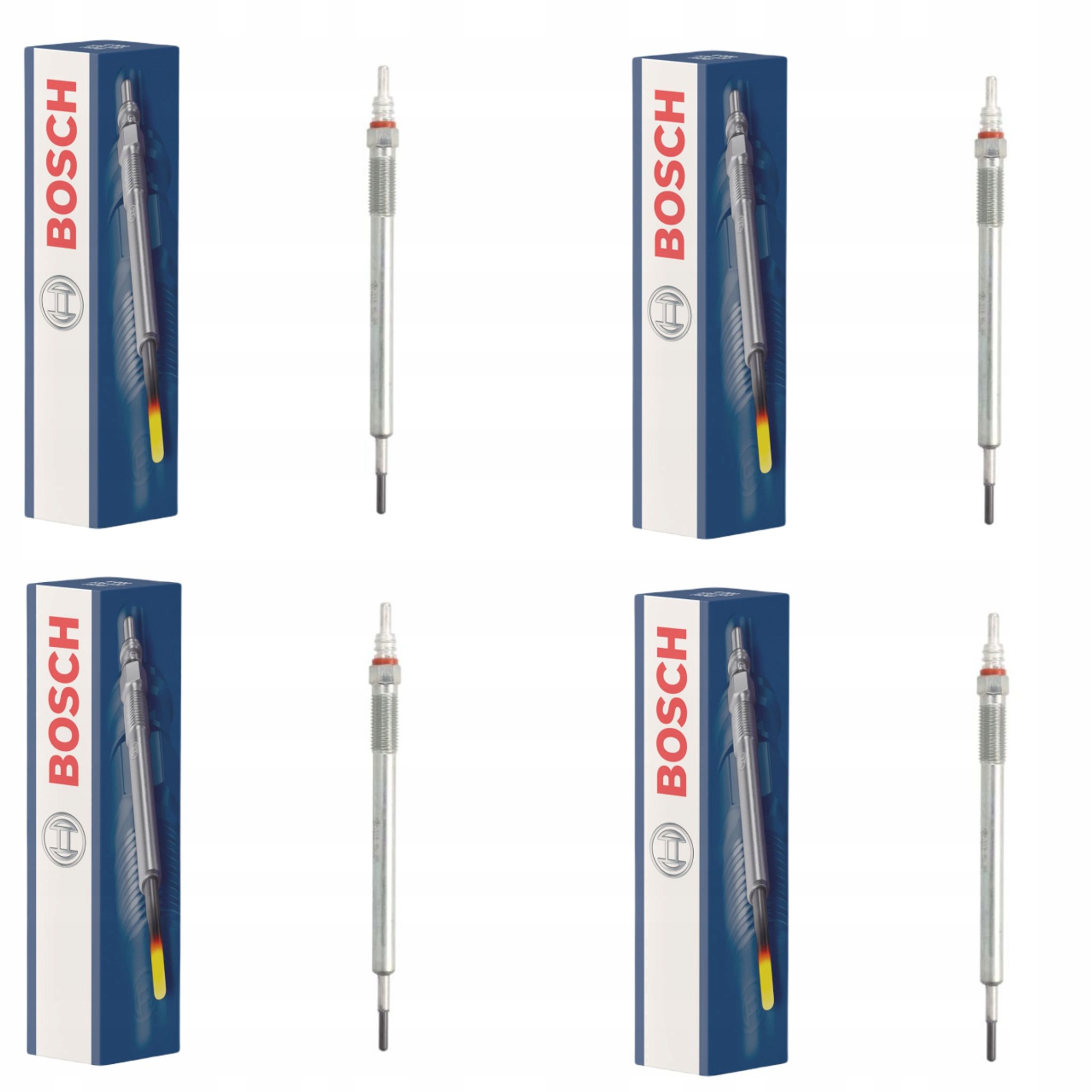 BOSCH ŚWIECE ŻAROWE C4 AIRCROSS LANCER VII OUTLANDER III III PEUGEOT 4008