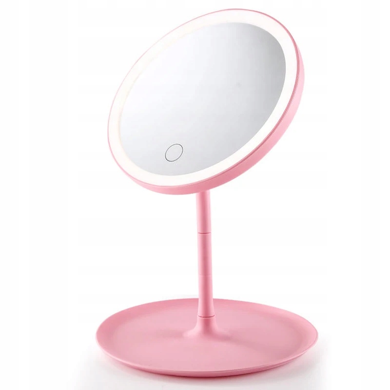 Lusterko do makijażu ze ściemniaczem światła LED 3