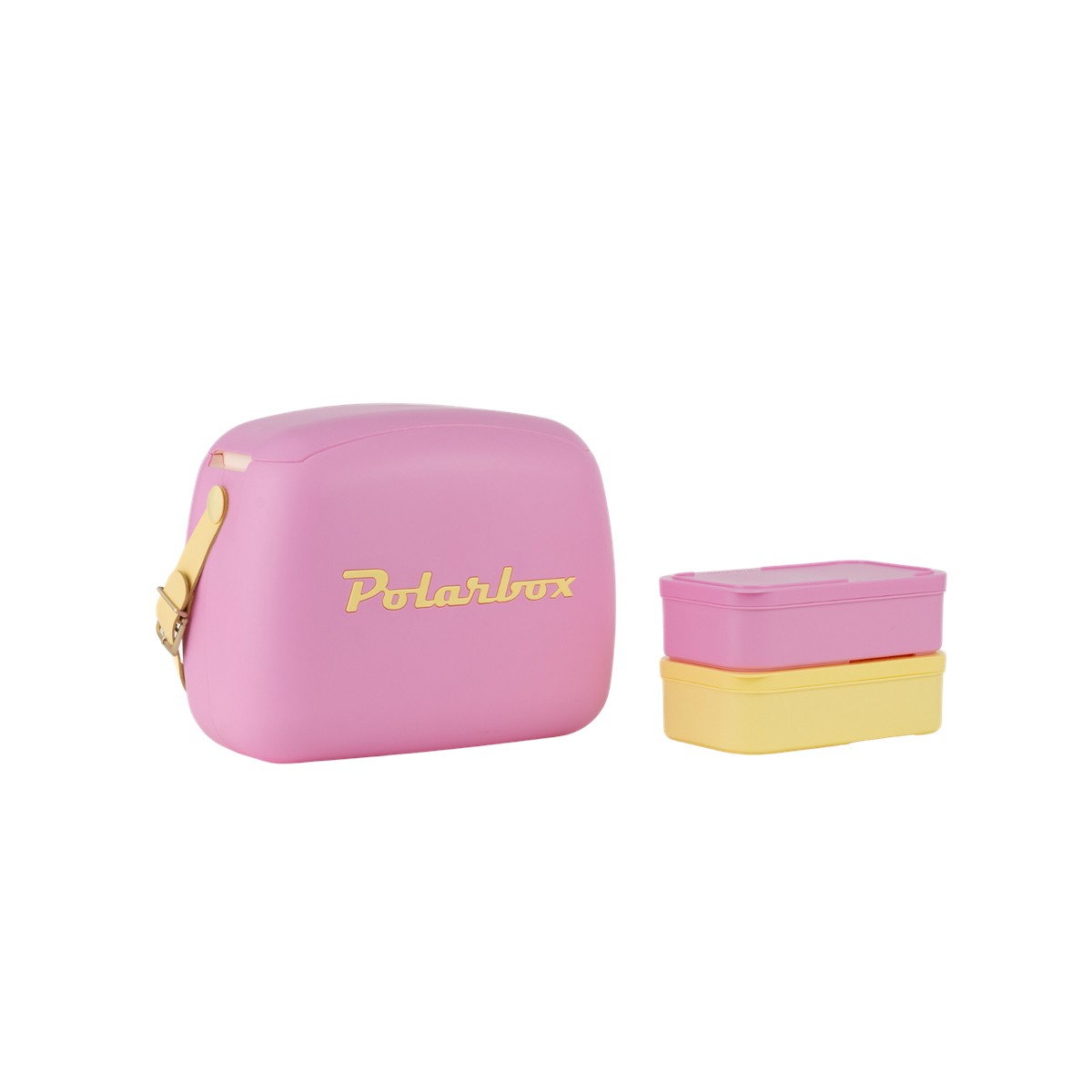 6 litrów Polarbox Lunchbox lodówka turystyczna Pop Rosa Amarillo 9497