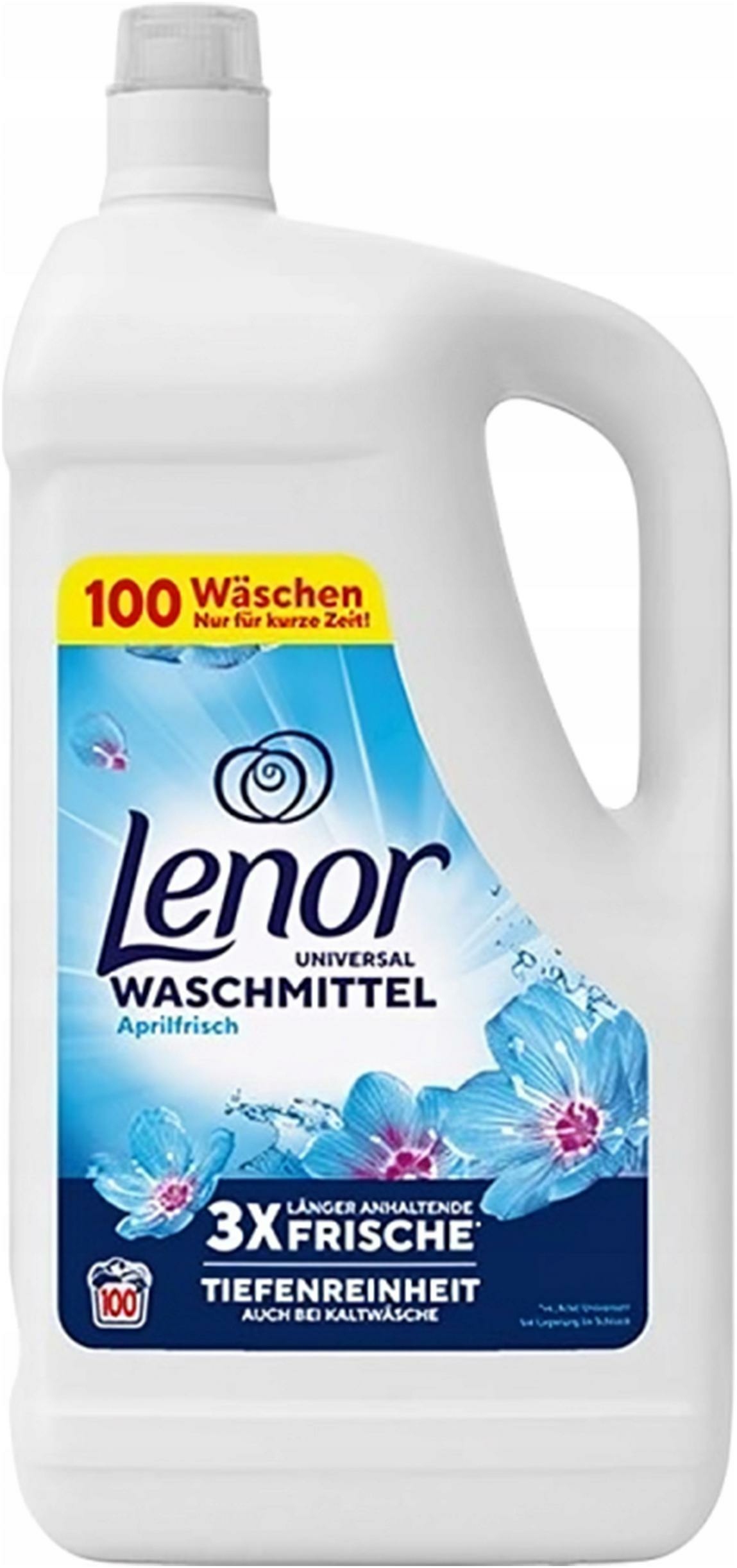 Lenor Żel Do Prania Tkanin Universal Aprilfrisch 100 Prań 5 L